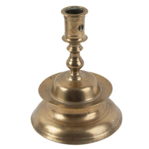 Brass Candlestick, Mid Drip, Bell Base Inventory Thumbnail